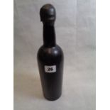 Pre 1948 Bottle of Port unmarked with blob wax seal, Height 31cm Condition – No Label seal intact.