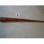 A Interesting Walking stick marked 1890 Grindelwald, Length 104cm Condition - Some wear commensurate