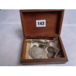 Collection of Coins to include 2 1780 Theresa Thaler Silver Bullion coins, Roman Silver and bronze