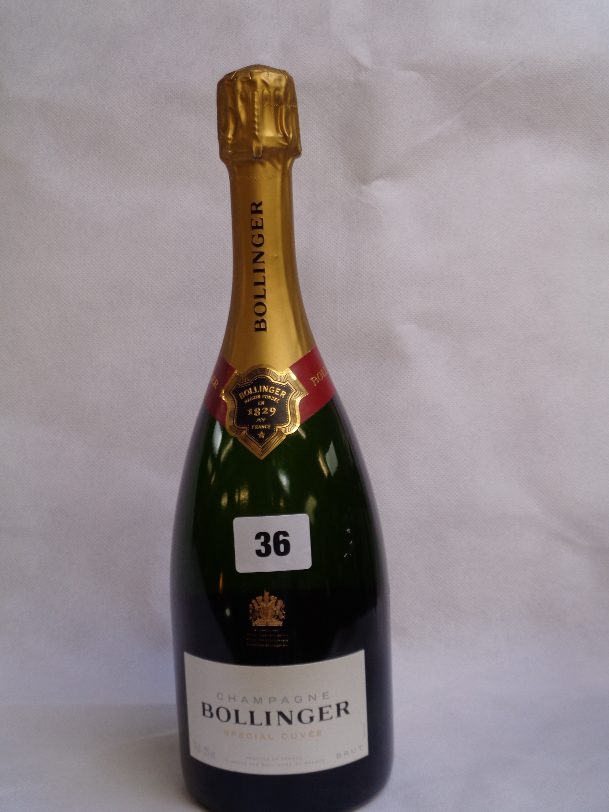 Bottle of Bollinger Champagne Special Cuvee 75cl 12%Vol