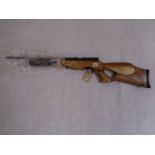 SMK XS79 CO2 22 5.5mm Air Bolt Rifle with custom stock