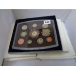 Collection of Royal Mint United Kingdom Proof Coin Sets 1991-2000 (1997 Missing) (8)