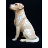 Beswick Large Dog Figure ' Fireside Labrador ' Model No.2314, 24cm High