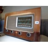 Vintage Ekco Walnut cased Radio