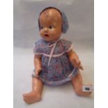 Vintage Pedigree Composite bodied doll with clothing