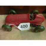 A Mettoy racing car