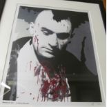 A Limited Edition print by Simon Elridge, Mowhawk de Niro, 5/50.