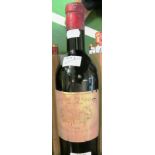 A Chateaux-Margaux 1955 Grand Cru Classe.