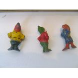 A Britains No 654 Snow White and The Seven Dwarfs lead figure set