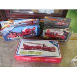 Various fire engine models