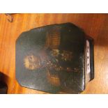 black lacquer box