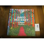 The Royal Academy catalogue for the David Hockney Bigger Picture Exhibition 2012