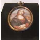 A miniature of a lady