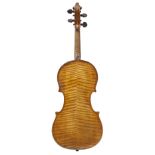 ‡ CIRCLE OF VINCENZO POSTIGLIONE (Naples, b 1831; d 1916) A VIOLIN NAPLES circa 1900 labelled