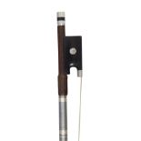 JEAN PERSOIT (fl Paris, c1824-c1851) A SILVER-MOUNTED VIOLIN BOW PARIS circa 1830 octagonal stick,