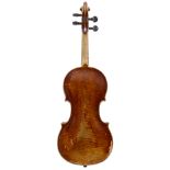 SEBASTIAN DALLINGER (fl Vienna, 1768-1809) A VIOLIN VIENNA 1802 labelled Sebastian Dallinger in