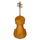 A VIOLIN ENGLAND MID-19TH CENTURY labelled Bernard S. Fendt, Junr., London 1833 and signed