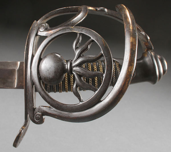 A NAPOLEONIC HORSE GRENADIERS OF THE IMPERIAL GUARD STYLE SWORD. The elaborate basket style hilt - Image 2 of 8