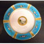 A Mintons Porcelain Cabinet Plate, centr