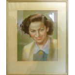 A Livorno Portrait of a Lady, pastel, si