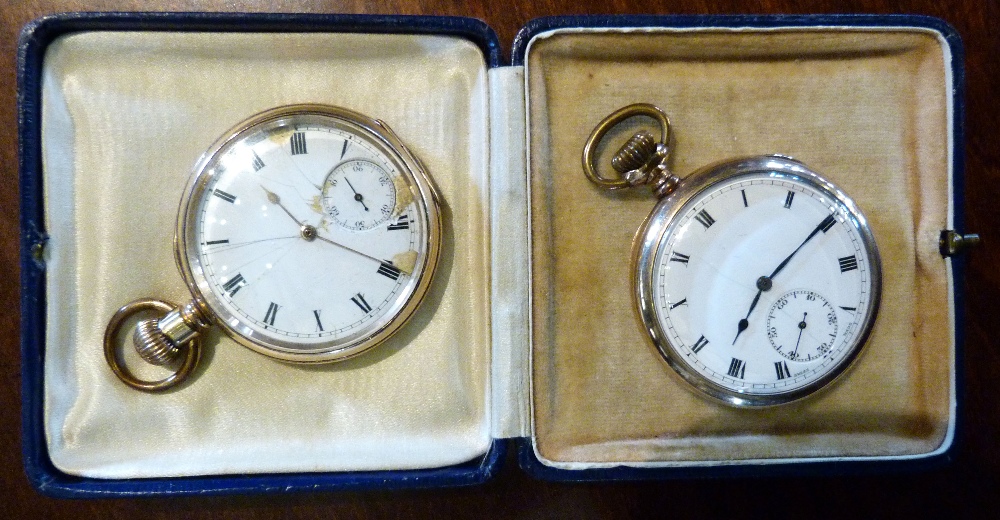 A 19th Century Gold Plated Pocket Watch