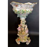 A 20th Century German Porcelain Table Centre,