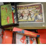 A Collection of Board Games and Toys, to include a BGL Actor's Outfit,