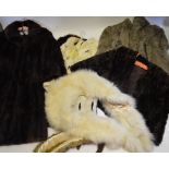 A Large Collection of Fur Coats,