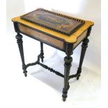 A Louis XVI Kingwood Ebonised Marquetry Inlaid and Gilt Metal Mounted Jardiniere,