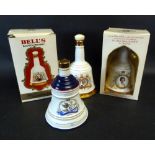 A Charles and Diana Porcelain Decanter by Wade,