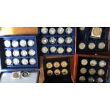 A Collection of Proof Coins 'Discovery Through The History of Sea Faring' together with other