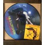 Nils Lofgren, A Signed Picture Disc, wit