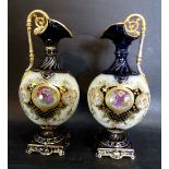 H.M. & Co. A Pair of Porcelain Vases of