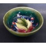 A Moorcroft Leaf and Berry Tube Lined Bowl, 10.