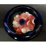 A Moorcroft Anemone Pattern Tube Lined Bowl,