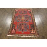 A North West Persian Woollen Rug with a