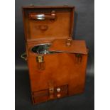 A Leather Cased Wine Cooler,