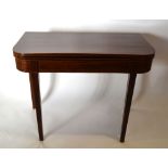 An Early 19th Century Mahogany Satinwood