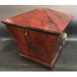 An Early 19th Century Mahogany Cellarett