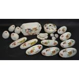 A Collection of Royal Worcester Evesham Pattern Dinner Ware