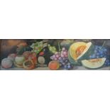 Arthur Dudley, 1890 - 1907, England STILL LIFE, STUDY OF FRUIT Watercolour, signed,