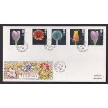 Great Britain - 1987 (20 Jan)  Flowers with Kew Gardens c.d.s., on Royal Mail cover, l/a.