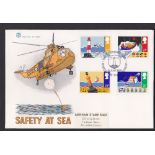 Great Britain - 1985 (18 June)  Safety at Sea Lighthouse Club special h/s on illustrated FDC, l/a.