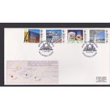 Great Britain - 1987 (12 May)  Architecture Macclesfield Cheshire special h/s on illustrated FDC,