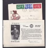 Great Britain - 1957 (1 Aug)  Scout Jubilee Jamboree set on Official FDC, Sutton Coldfield