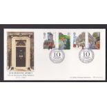 Great Britain - 1985 (30 Jul) Royal Mail  LFDC No. 43 Official FDC with Number 10 Downing Street