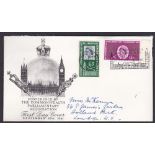 Great Britain - 1961 (25 Sept)  Parliament Conference Slogan illustrated FDC h/a.