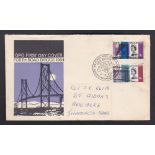 Great Britain - 1964 (4 Sept)  Forth Road Bridge South Queens ferry, Special h/s on illustrated FDC,