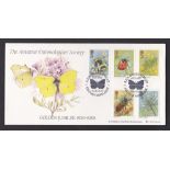 Great Britain - 1985 (12 Mar) Insects  A.G.Bradbury LFDC No. 40 official FDC with AES Golden Jubilee