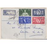 Great Britain - 1953 (3 June)   Coronation FDC with Buckingham Palace CDs hand addressed on plain